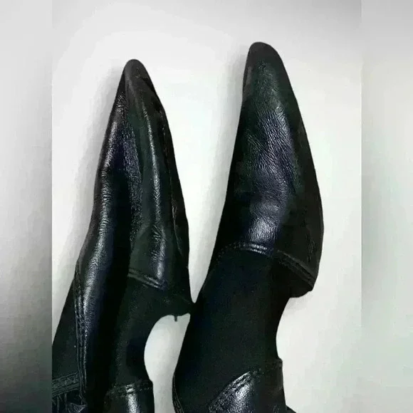 Capezio E-Series Slip-on Split Sole Jazz Shoe Size 9.5 M Black - Picture 6 of 10